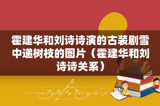 霍建华和刘诗诗演的古装剧雪中递树枝的图片（霍建华和刘诗诗关系）