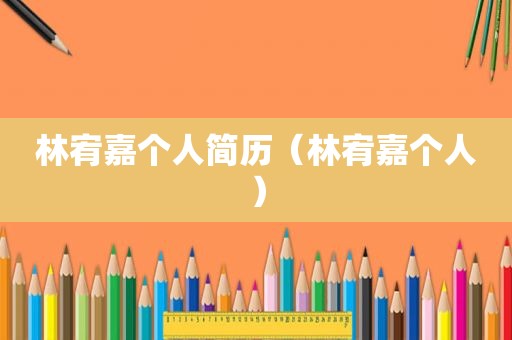 林宥嘉个人简历（林宥嘉个人）
