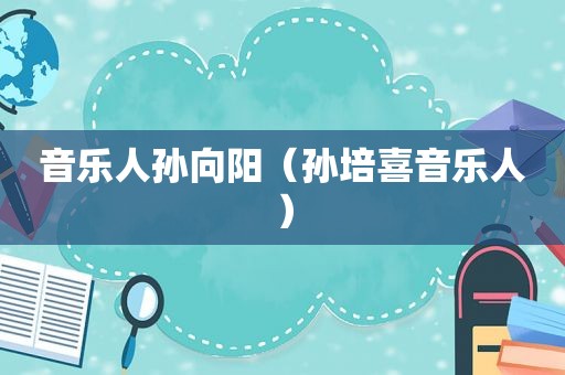 音乐人孙向阳（孙培喜音乐人）