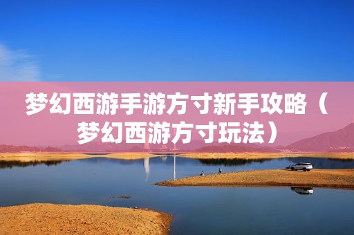 梦幻西游手游方寸新手攻略（梦幻西游方寸玩法）