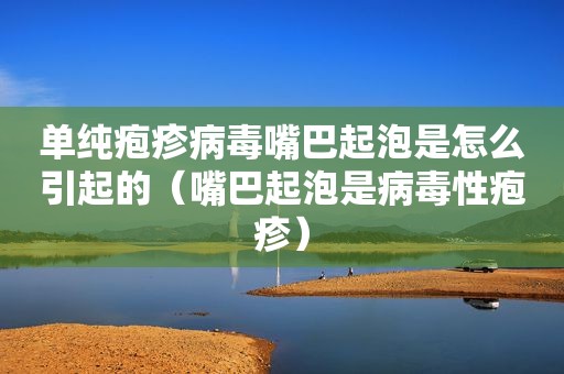 单纯疱疹病毒嘴巴起泡是怎么引起的（嘴巴起泡是病毒性疱疹）