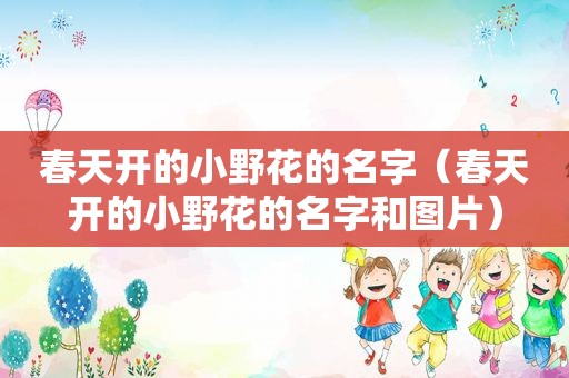 春天开的小野花的名字（春天开的小野花的名字和图片）
