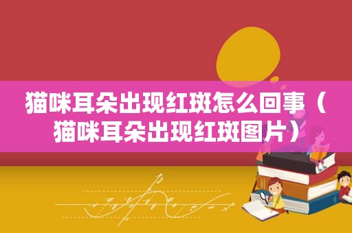 猫咪耳朵出现红斑怎么回事（猫咪耳朵出现红斑图片）