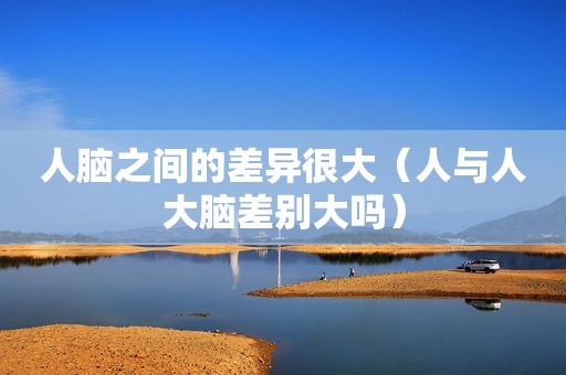 人脑之间的差异很大（人与人大脑差别大吗）