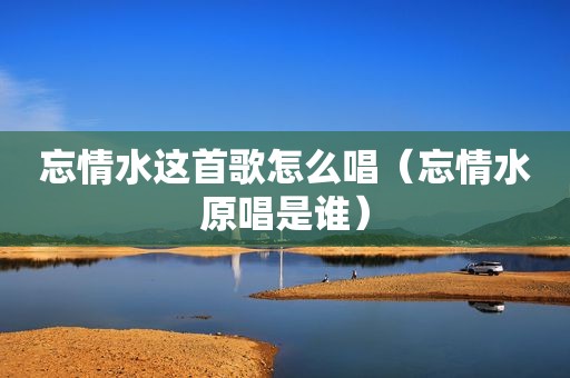 忘情水这首歌怎么唱（忘情水原唱是谁）