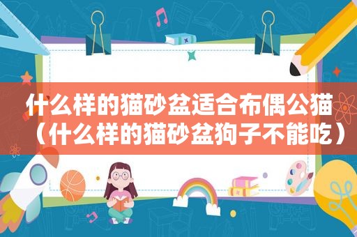 什么样的猫砂盆适合布偶公猫（什么样的猫砂盆狗子不能吃）
