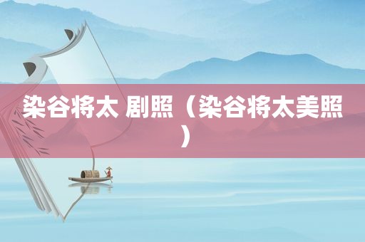 染谷将太 剧照（染谷将太美照）