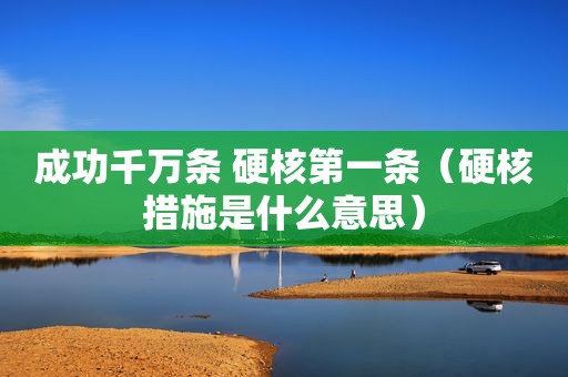 成功千万条 硬核第一条（硬核措施是什么意思）