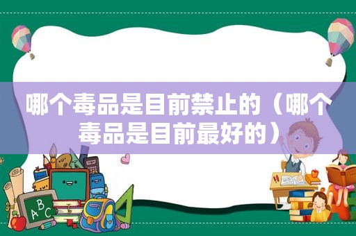 哪个 *** 是目前禁止的（哪个 *** 是目前最好的）