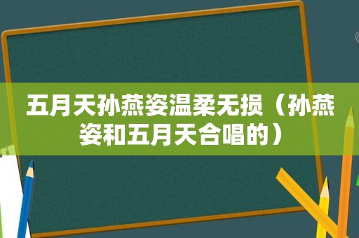  *** 孙燕姿温柔无损（孙燕姿和 *** 合唱的）
