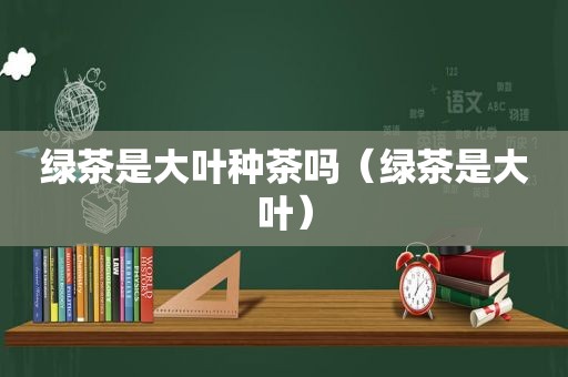 绿茶是大叶种茶吗(绿茶是大叶) 绿茶是大叶种茶吗(绿茶是大叶)