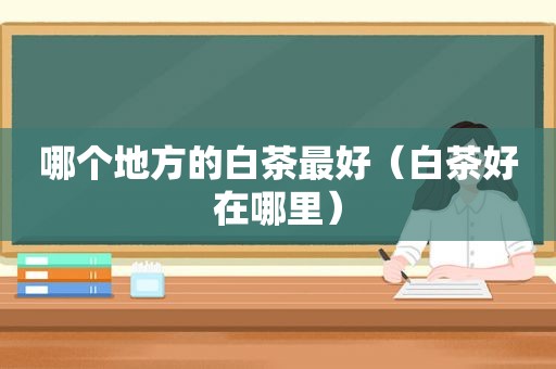 哪个地方的白茶最好（白茶好在哪里）