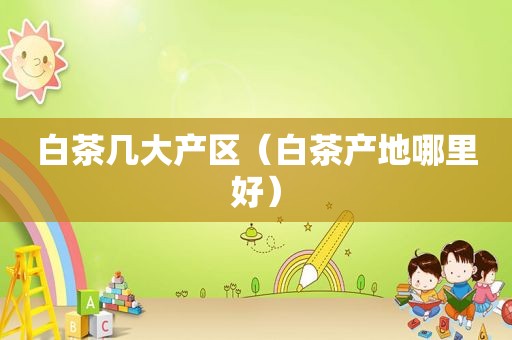 白茶几大产区（白茶产地哪里好）