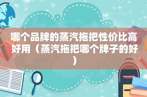 哪个品牌的蒸汽拖把性价比高 好用（蒸汽拖把哪个牌子的好）