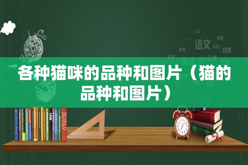 各种猫咪的品种和图片（猫的品种和图片）