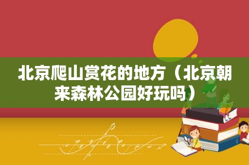 北京爬山赏花的地方（北京朝来森林公园好玩吗）