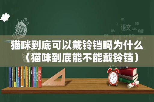 猫咪到底可以戴铃铛吗为什么（猫咪到底能不能戴铃铛）