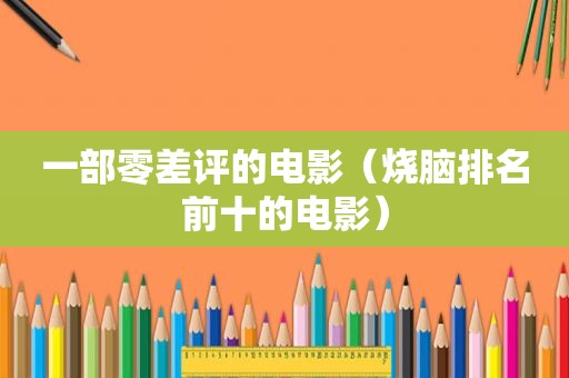 一部零差评的电影（烧脑排名前十的电影）