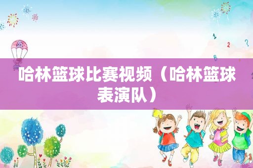 哈林篮球比赛视频（哈林篮球表演队）