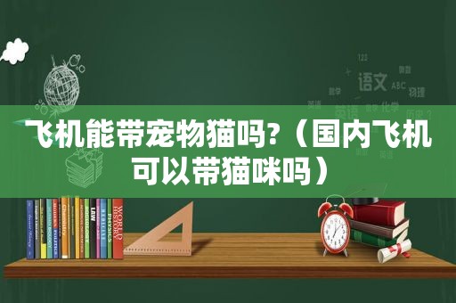 飞机能带宠物猫吗?（国内飞机可以带猫咪吗）