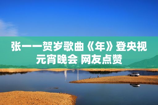 张一一贺岁歌曲《年》登央视元宵晚会 网友点赞