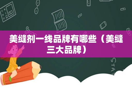美缝剂一线品牌有哪些（美缝三大品牌）