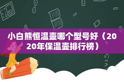 小白熊恒温壶哪个型号好（2020年保温壶排行榜）
