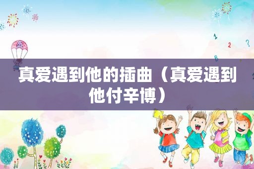 真爱遇到他的插曲（真爱遇到他付辛博）
