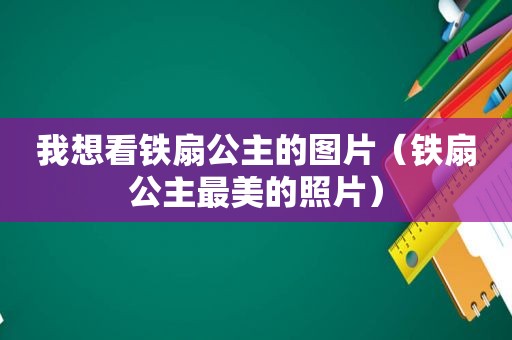 我想看铁扇公主的图片（铁扇公主最美的照片）