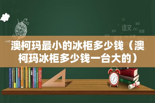 澳柯玛最小的冰柜多少钱（澳柯玛冰柜多少钱一台大的）