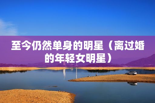 至今仍然单身的明星（离过婚的年轻女明星）