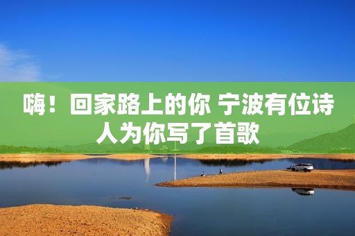 嗨！回家路上的你 宁波有位诗人为你写了首歌