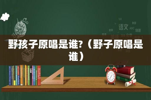 野孩子原唱是谁?（野子原唱是谁）
