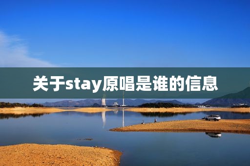 关于stay原唱是谁的信息