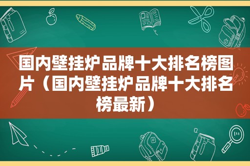 国内壁挂炉品牌十大排名榜图片（国内壁挂炉品牌十大排名榜最新）