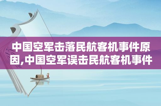中国空军击落民航客机事件原因,中国空军误击民航客机事件