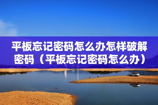 平板忘记密码怎么办怎样绿色密码（平板忘记密码怎么办）