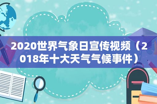 2020世界气象日宣传视频（2018年十大天气气候事件）