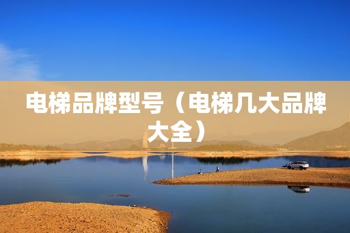 电梯品牌型号（电梯几大品牌大全）