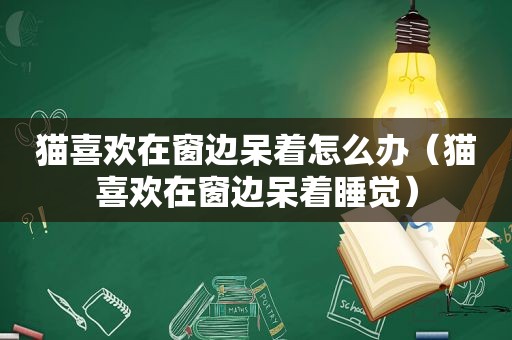 猫喜欢在窗边呆着怎么办（猫喜欢在窗边呆着睡觉）
