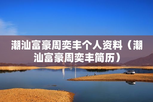 潮汕富豪周奕丰个人资料（潮汕富豪周奕丰简历）