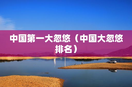 中国第一大忽悠（中国大忽悠排名）