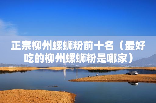 正宗柳州螺蛳粉前十名（最好吃的柳州螺蛳粉是哪家）