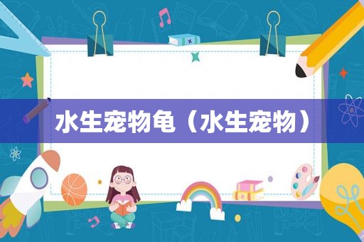 水生宠物龟（水生宠物）