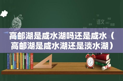 高邮湖是咸水湖吗还是咸水（高邮湖是咸水湖还是淡水湖）