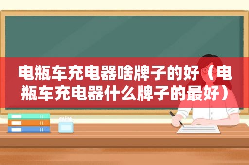 电瓶车充电器啥牌子的好（电瓶车充电器什么牌子的最好）