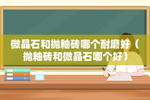 微晶石和抛釉砖哪个耐磨好（抛釉砖和微晶石哪个好）