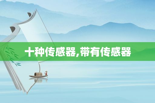 十种传感器,带有传感器