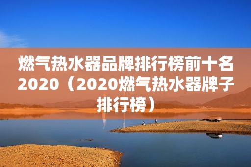 燃气热水器品牌排行榜前十名2020（2020燃气热水器牌子排行榜）