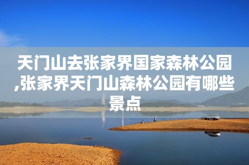 天门山去张家界国家森林公园,张家界天门山森林公园有哪些景点